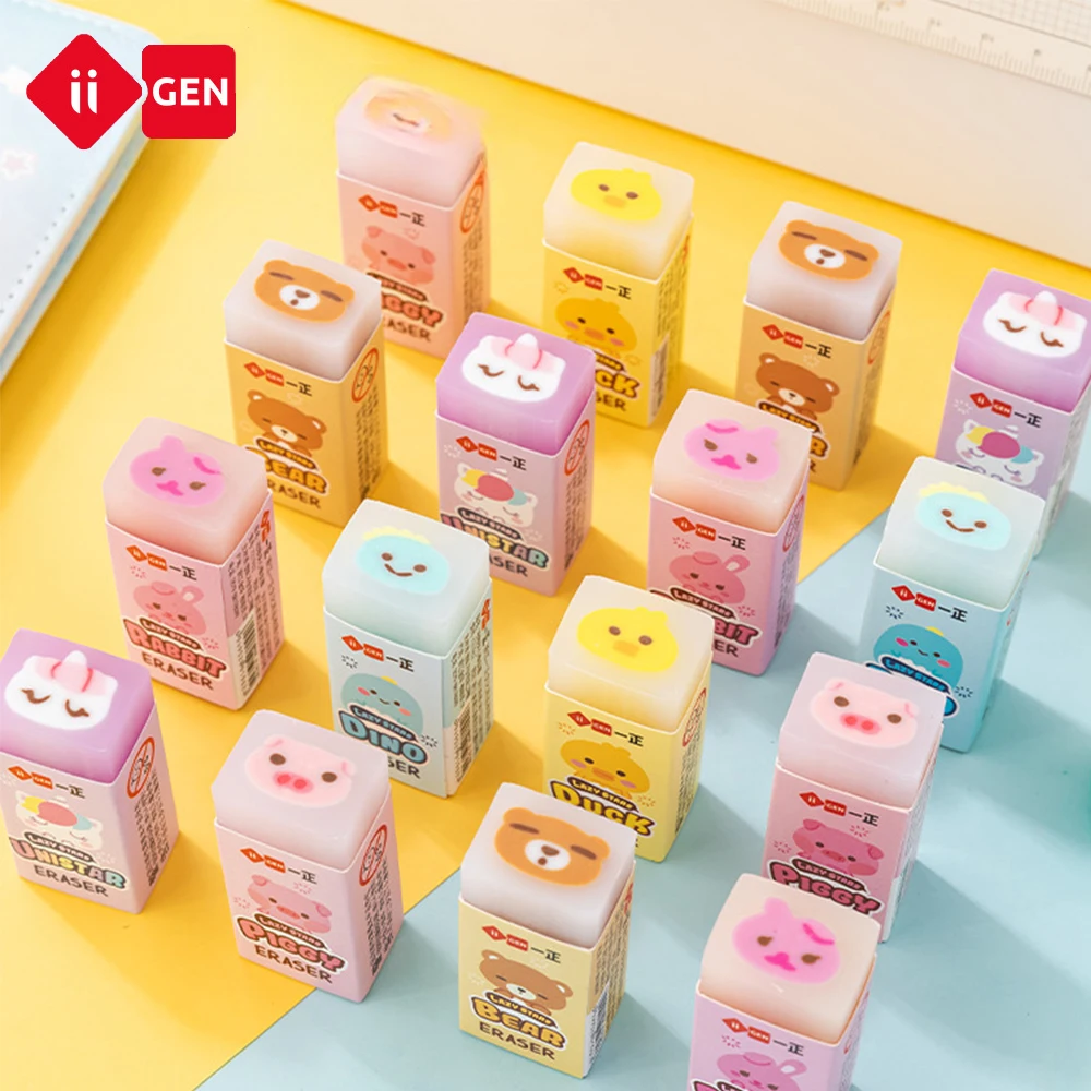 36pcs Sanrio Rubber Eraser Sakura Sandwich Eraser Creative Children Learning Eraser Wholesale Stationery School Supplies Kit