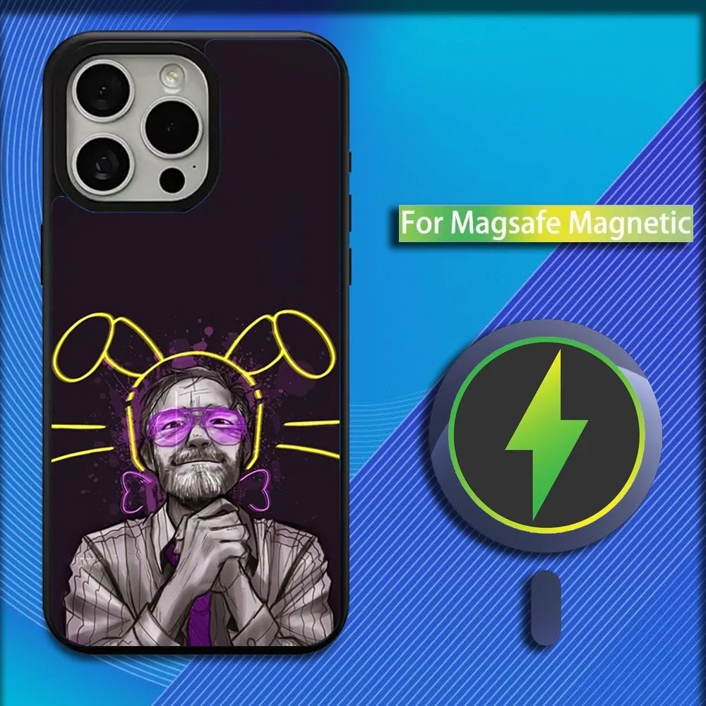 Five-Nights-At-Freddys F-Fnaf Phone Case For iPhone 16,15,14,13,12,11,Plus,Pro,Max,Mini Magsafe Magnetic Wireless Charging