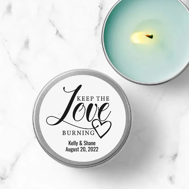 

Candle Making Supplies Round Candle Label DIY Candle Stickers Personalised Candle Label Circular Modern Candle Label