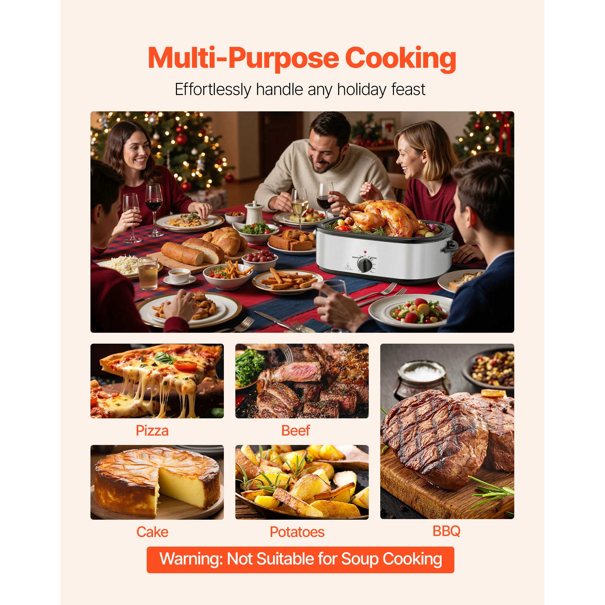 Electric Turkey Roasting Oven 6
