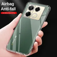 Airbag dustproof splash proof scratch proof fall proof washable phone case suitable for Infinix Note 40 40X Pro  plus model case