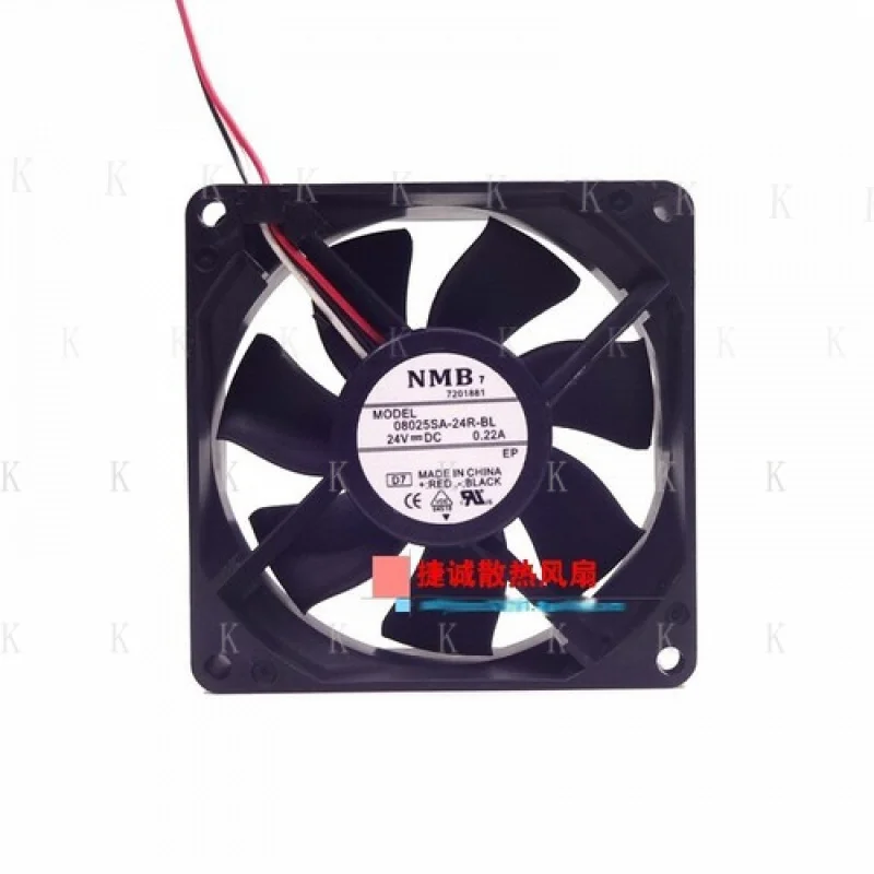

C FOR NMB 08025SA-24R-BL 24V 0.22A 8025 8CM Inverter case cooling fan
