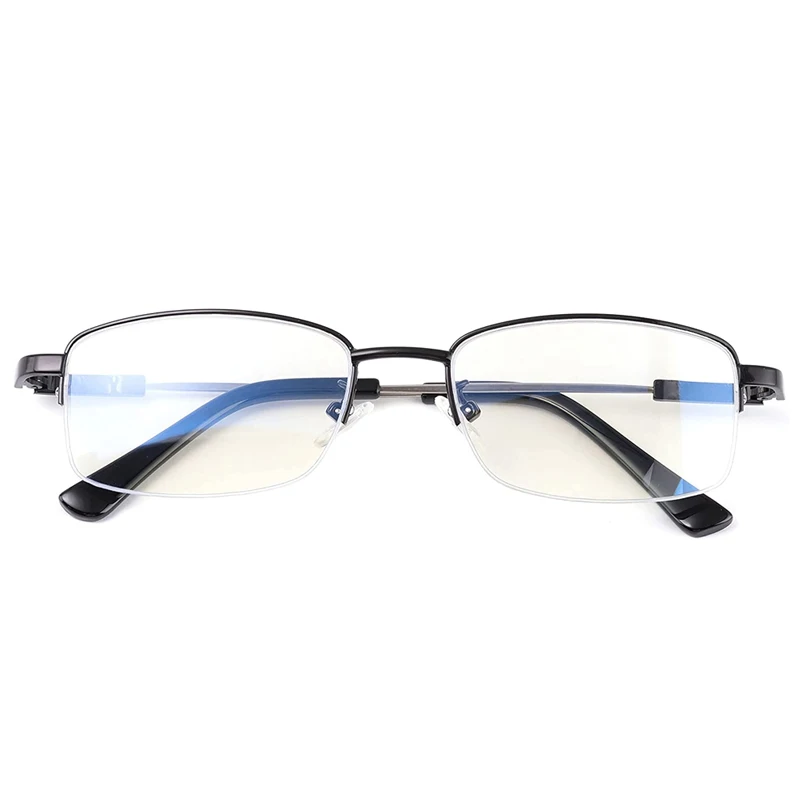 Ultraleichte, flexible Lesebrille mit progressiver Multifokal-Korrektur, Blaulichtfilter, Anti-Ermüdungs-Metallgestell, Lesebrille – Detail 8