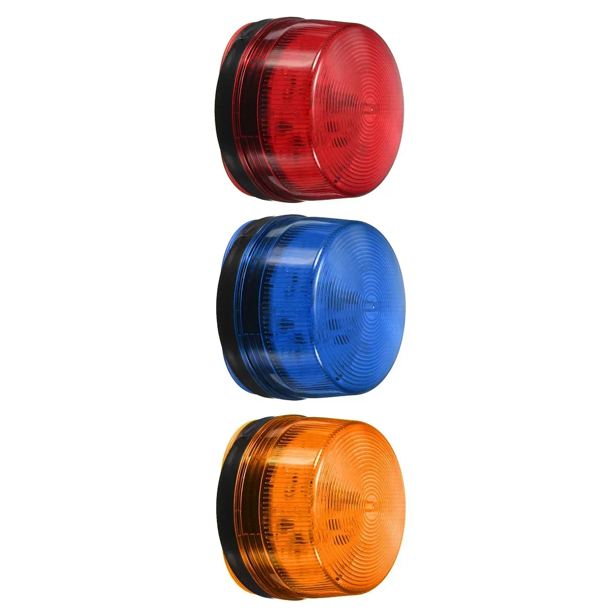 High Quality Waterproof 12V 120mA Flashing LED Light for Safely Security Alarm Strobe Signal Safety Warning, Blue Red Orange