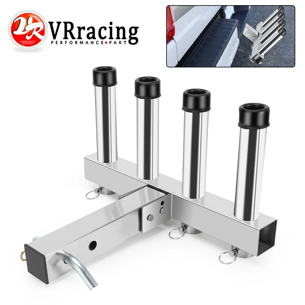 

Универсальная сцепка для приемника 2 дюйма, держатель для удочки из нержавеющей стали, 4-звенная трубка с быстроразъемным штифтом, держатель удочки