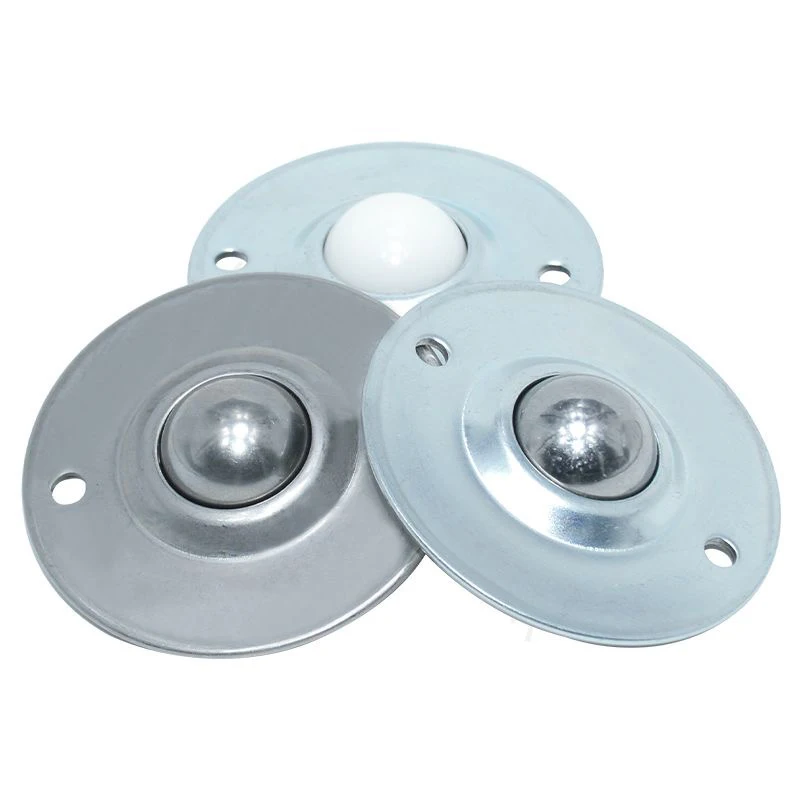 10PCS Universal Ball Transfer Unit Nylon/Bearing Steel/304 Stainless Steel Ball Bearing Bull Eye Wheels Conveyor Rollers Sliders