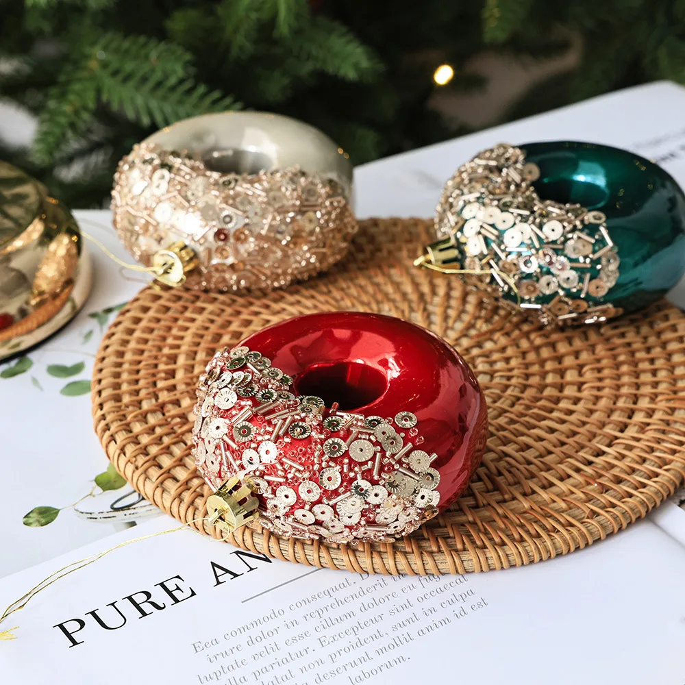 

Christmas Tree Ornament Doughnut plastic 2025 Christmas Decorations