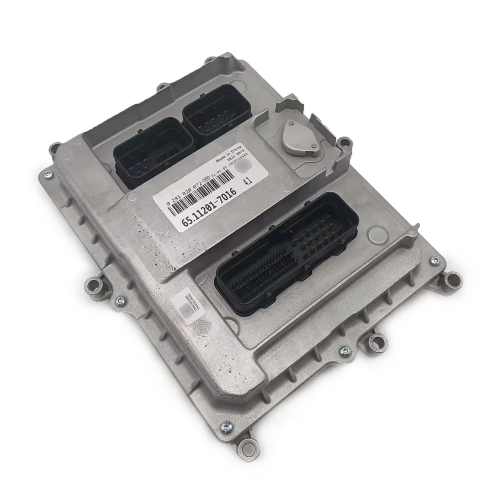 ❁W Truck Engine ECU Heavy Duty ECM 0281020072 65.11201-7016 Construction Equipment Control Unit Board Compatible With Doosan