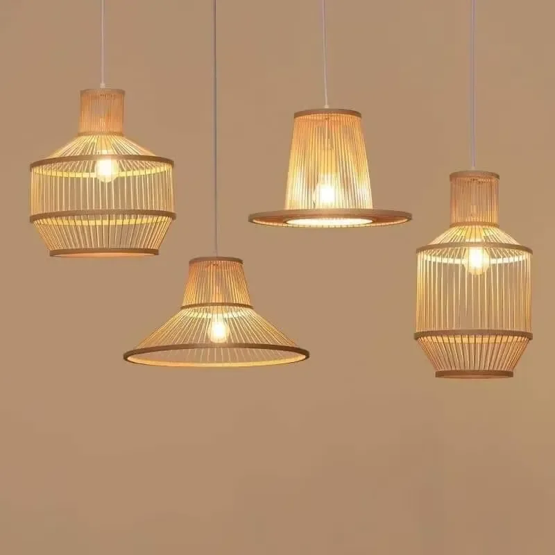 for Classic Bamboo Lamp   Friendly Lighting Warm Atmosphere Ideal  Rural Interiors and Comtable Spaces Home Decor