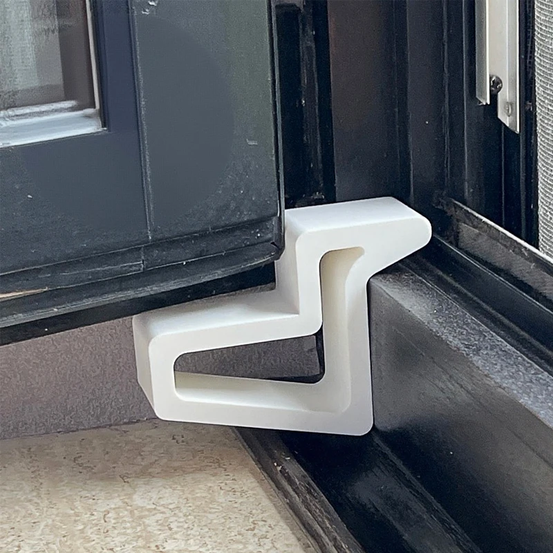 1 Door/Window Stopper.Multi-Functional Wedge (Convenient Door Hook, Window Clamp, Easily Keeps Doors/Windows Open, Home & Office