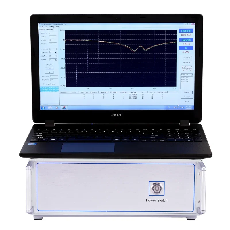 HTBX-H SFRA Transformer Winding Deformation measuring instrument sweep frequency analyzer high quality sfra test kit