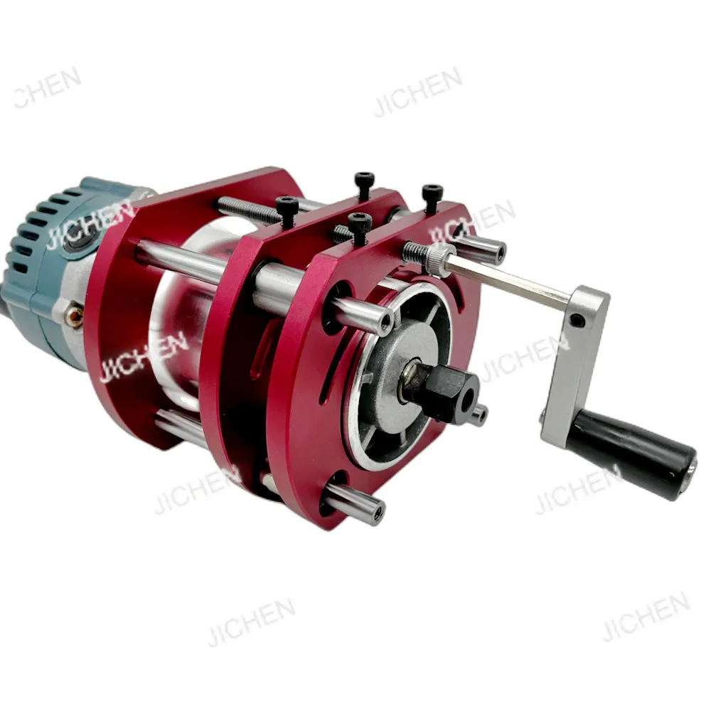 

New inverted lifting base, bakelite milling, small gong machine lifting table, slotted mortise trimming, chamfered sinning table