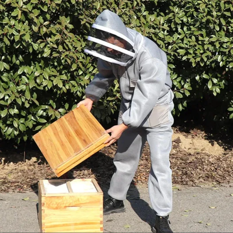 

Цельный 3D-костюм пчеловода из дышащей сетки: комфортный, устойчивый к укусам и воздухопроницаемый, для работы на открытом воздухе