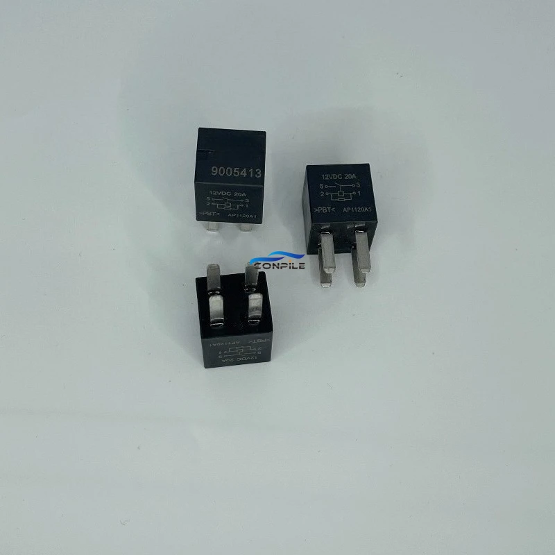 3pcs for BUICK Car 12V 4-pin Small Pointed Foot Relay 9005413