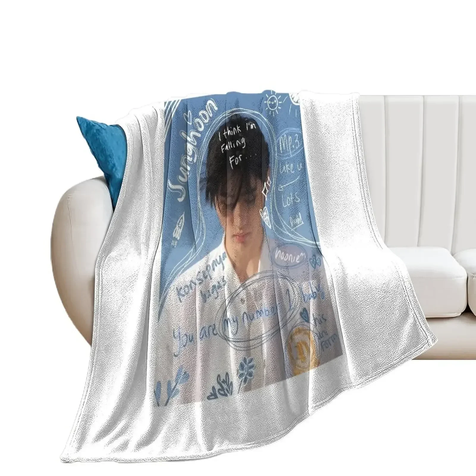 

sunghoon Throw Blanket Camping Hair Tourist Thin Blankets