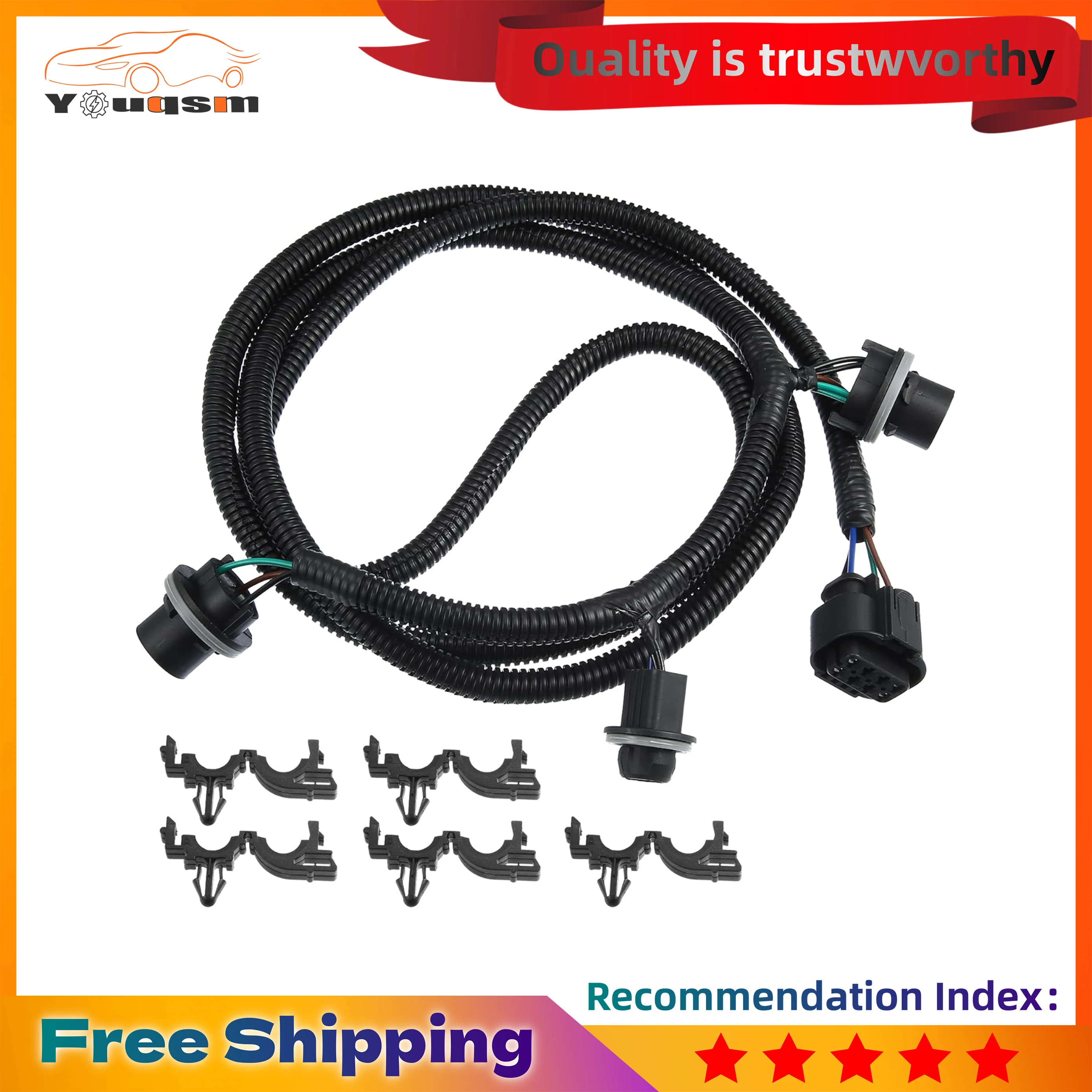 

Tail Light Lamp Wiring Harness for Chevrolet Silverado 1500 2014 2015 for Chevrolet Silverado 2500HD 3500HD 2015 Passenger Side