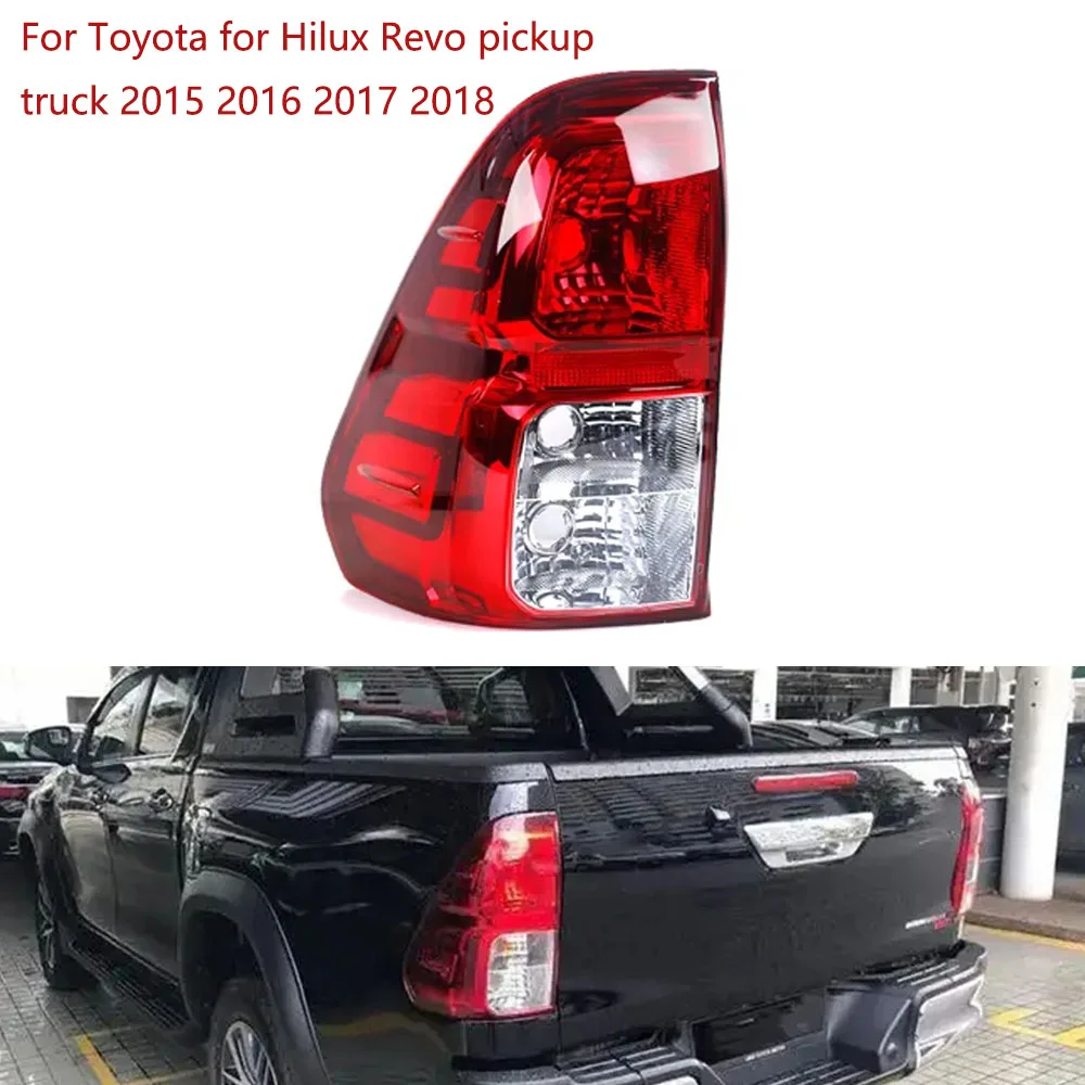 

Левый и правый задний фонарь, стоп-сигнал, задний фонарь, стоп-сигнал, светодиодный фонарь для Toyota для Hilux Revo pickup truck 2015 2016 2017 2018