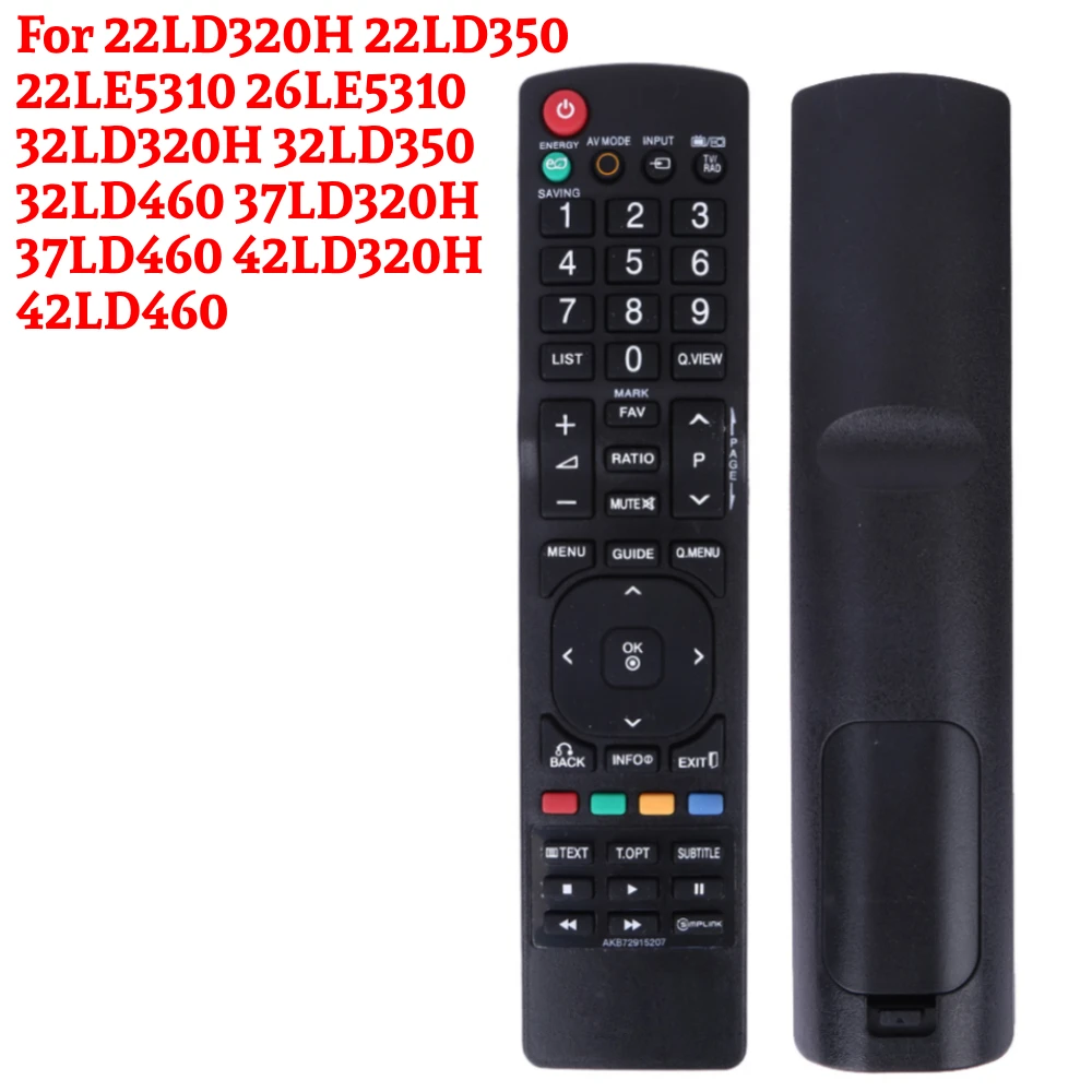 

TV Remote Control for LG 22LD320H 22LD350 22LE5310 26LE5310 32LD320H 32LD350 32LD460 37LD320H 37LD460 42LD320H 42LD460