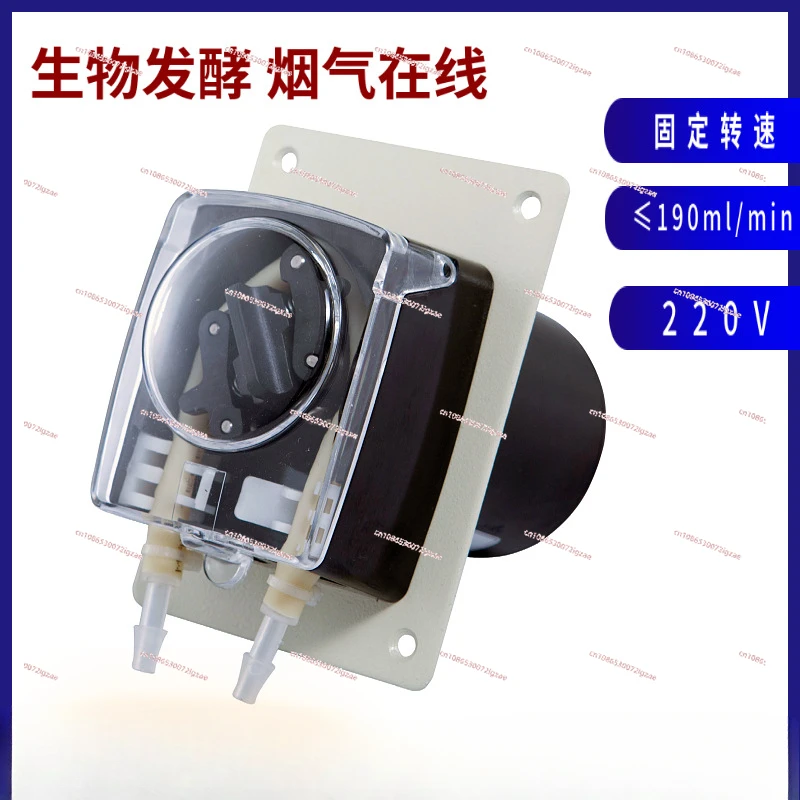 Fixed speed TH15 fermentation feeding micro peristaltic pump, plus acid and alkali defoamer matching hose pump