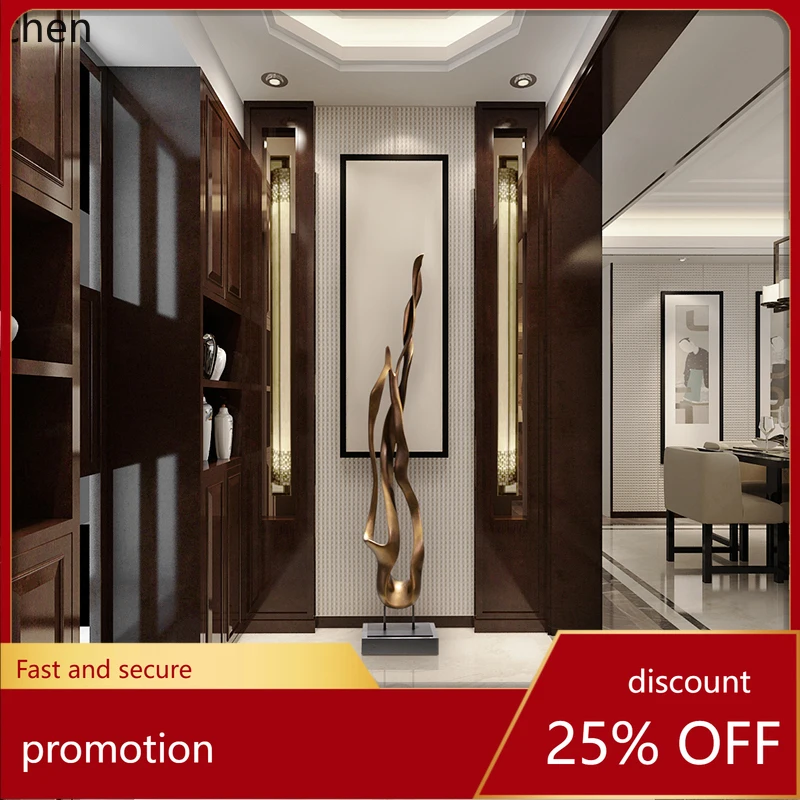 

HT floor-to-ceiling ornaments large fiberglass reinforced plastic decorative works of art modern simple light luxury decoration