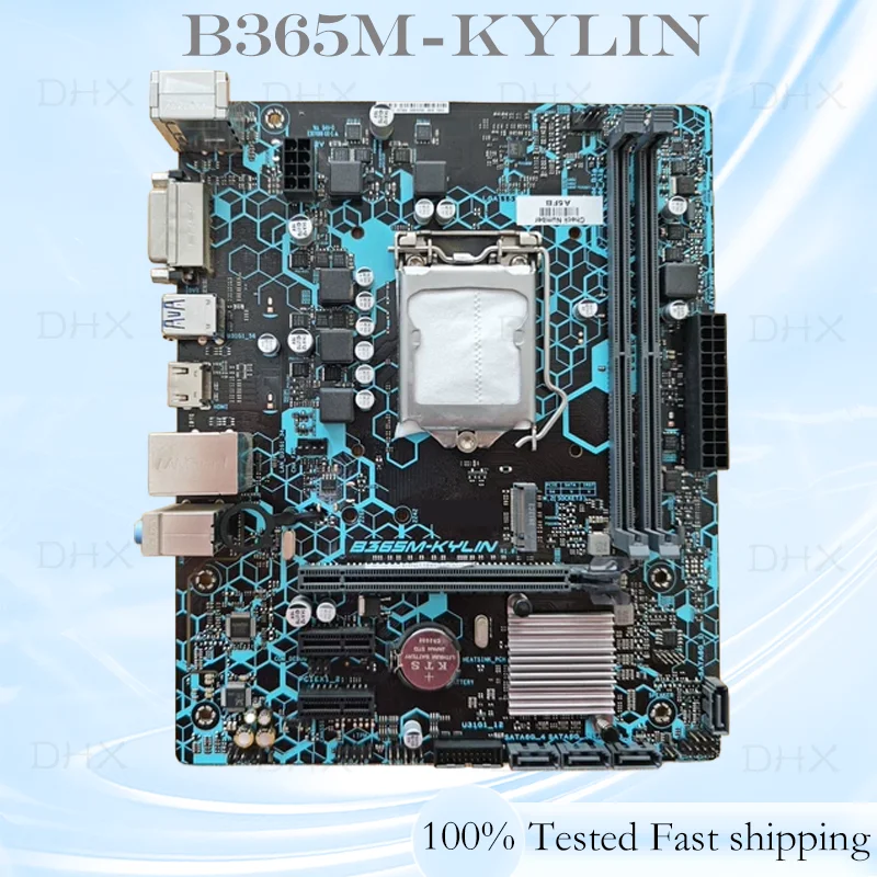 For ASUS B365M-KYLIN Motherboard LGA 1151 DDR4 Mainboard B365 100% Tested  Fully Work be shipp quickly DH