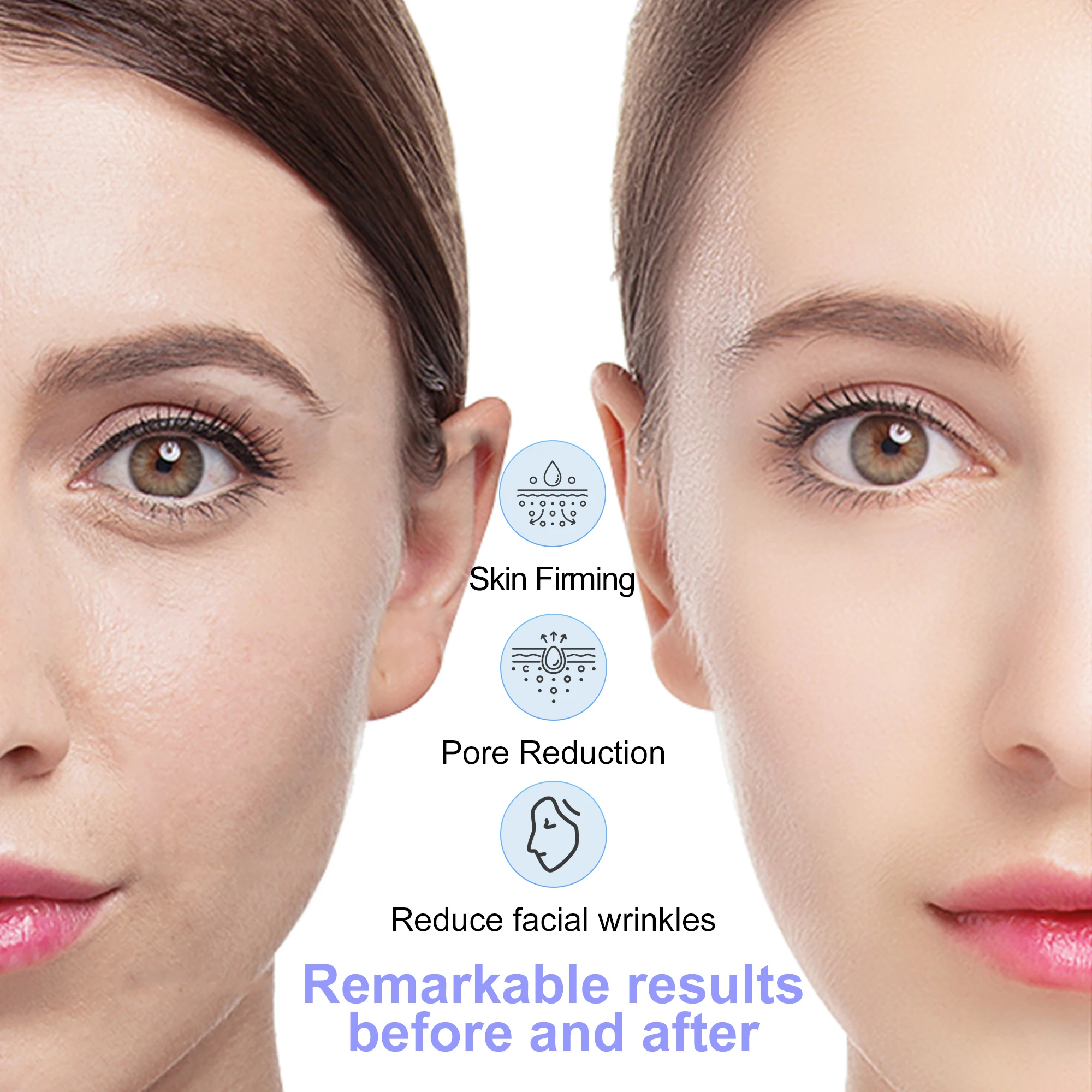 new 2 in 1 RF Beauty Machine Eye Skin Care Tool Skin Rejuvenation Skin Tighten Face Lifting Body Face Massagern