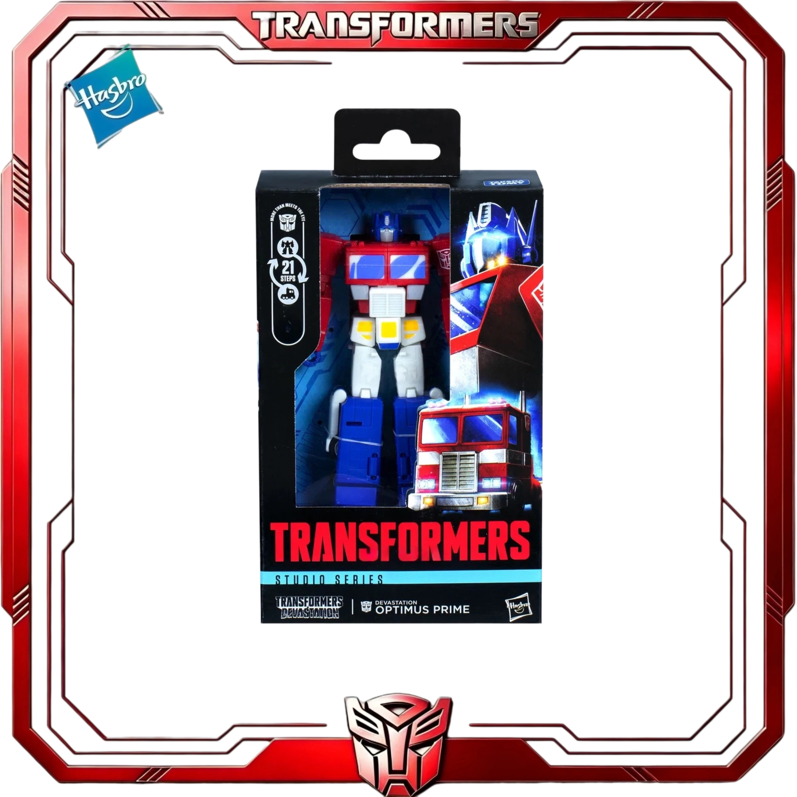In Stock Transformers Studio Series Deluxe Devastation Optimus Prime Hasbro G1 Game Collectible Action Figure Gift