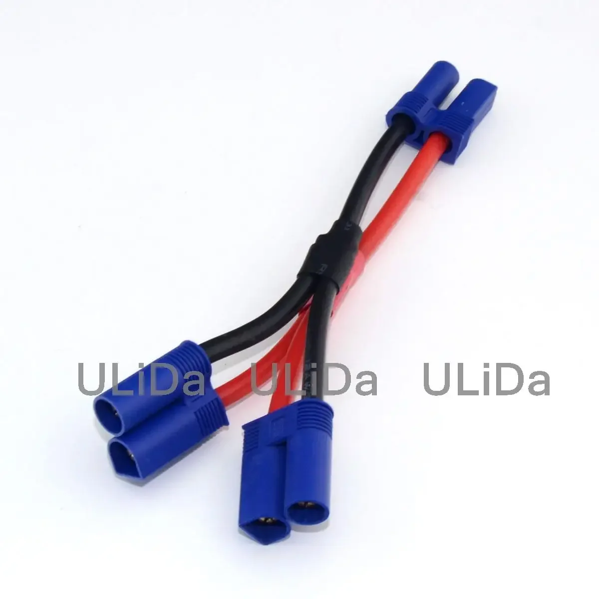 EC5 Parallel (2 Male / 1 Female) Lipo Battery Connector Adapter with 10CM 12awg Wire Y for RC Quadcopter FPV Car Helicopter