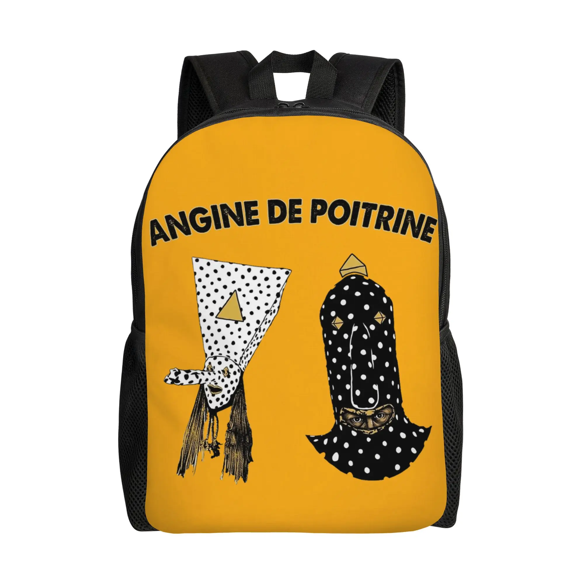 

Рюкзак Angine de Poitrine Jazz Rock Band для мужчин и женщин, повседневный, студенческий, рабочий, городской, на каждый день, прочный, с плечевым ремнем