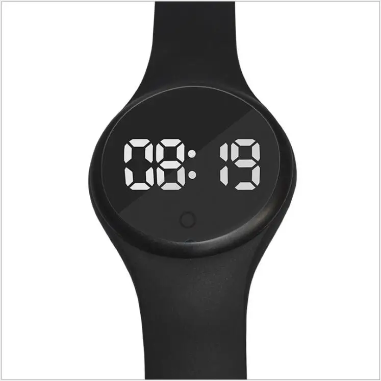 

Популярные круглые мужские часы, сертифицированные CE ROHS цифровые спортивные часы