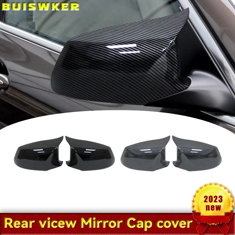 

Car Rearview Mirror Cover Fit For Bmw 5 Series F10 F11 F18 Pre-LCI 2010-2013 Side Wing Mirror Cover Cap Car Styling Accessories