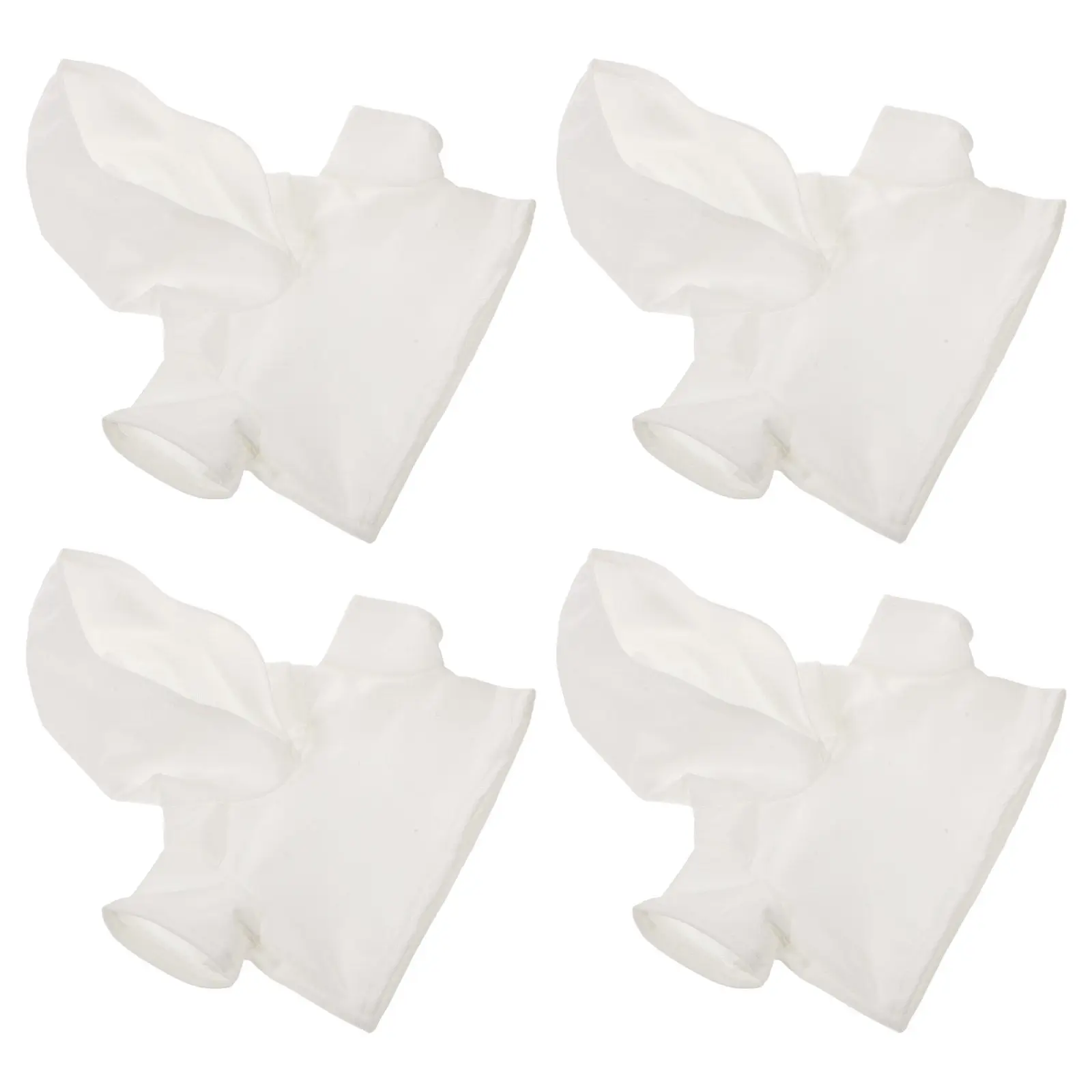 4Pcs Soft Mini Stuffed Animal T-Shirt Bulk Pack Blank White Bear Shirt for DIY Sublimation Dress-Up Cute Tiny Stuffed Bear
