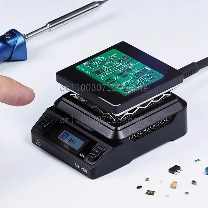 MHP50 Mini Digital Display Heating Table Repair Welding Elements Constant Temperature PCB Heating Welding Table