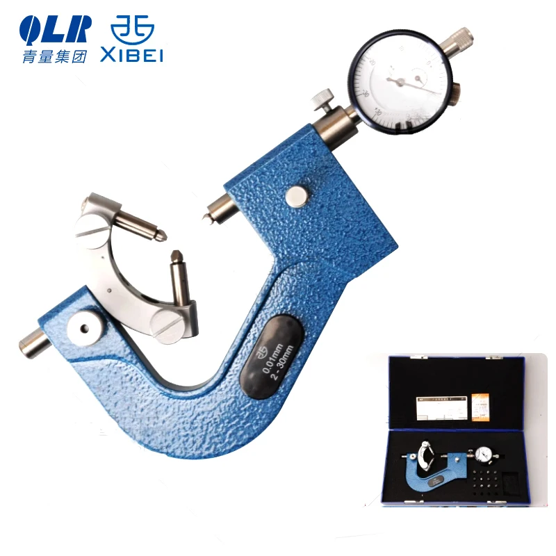 

Xibei Pitch Diameter Comparators M2-30mm M30-70mm For measuring the pitch diameter of thread.