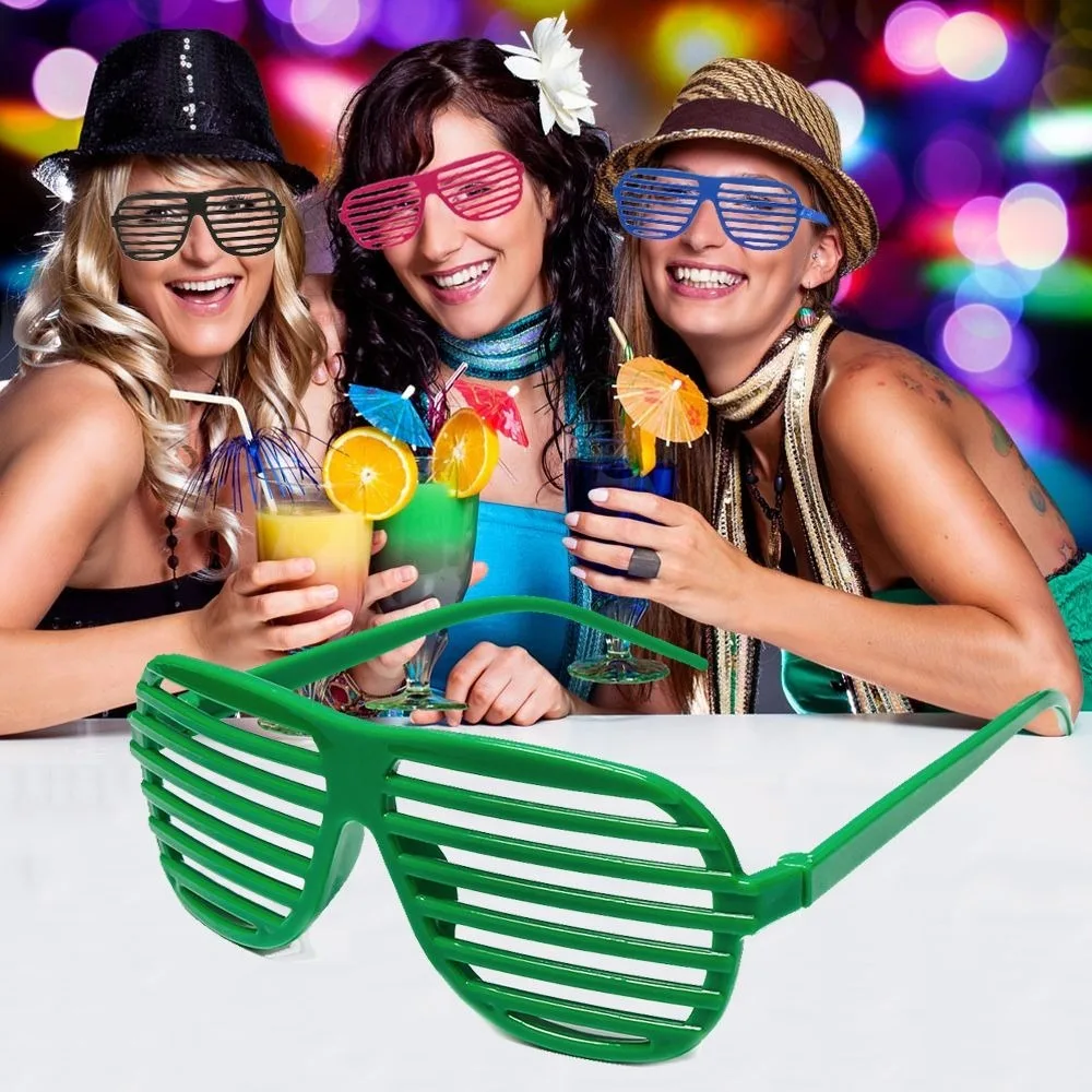 

Glow Dark LED Eyeglasses Multiple Neon Colors Mardi Gras Decoration Sunglasses For Costume Festival Dance Club Eyewear Kids
