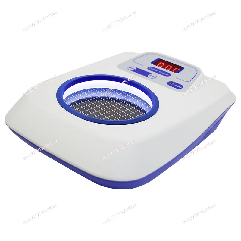 

Petri Dish Total Bacteria Colony Counter Semi-automatic Digital Display Voice Broadcast Bacterial Quantity Inspection Counter