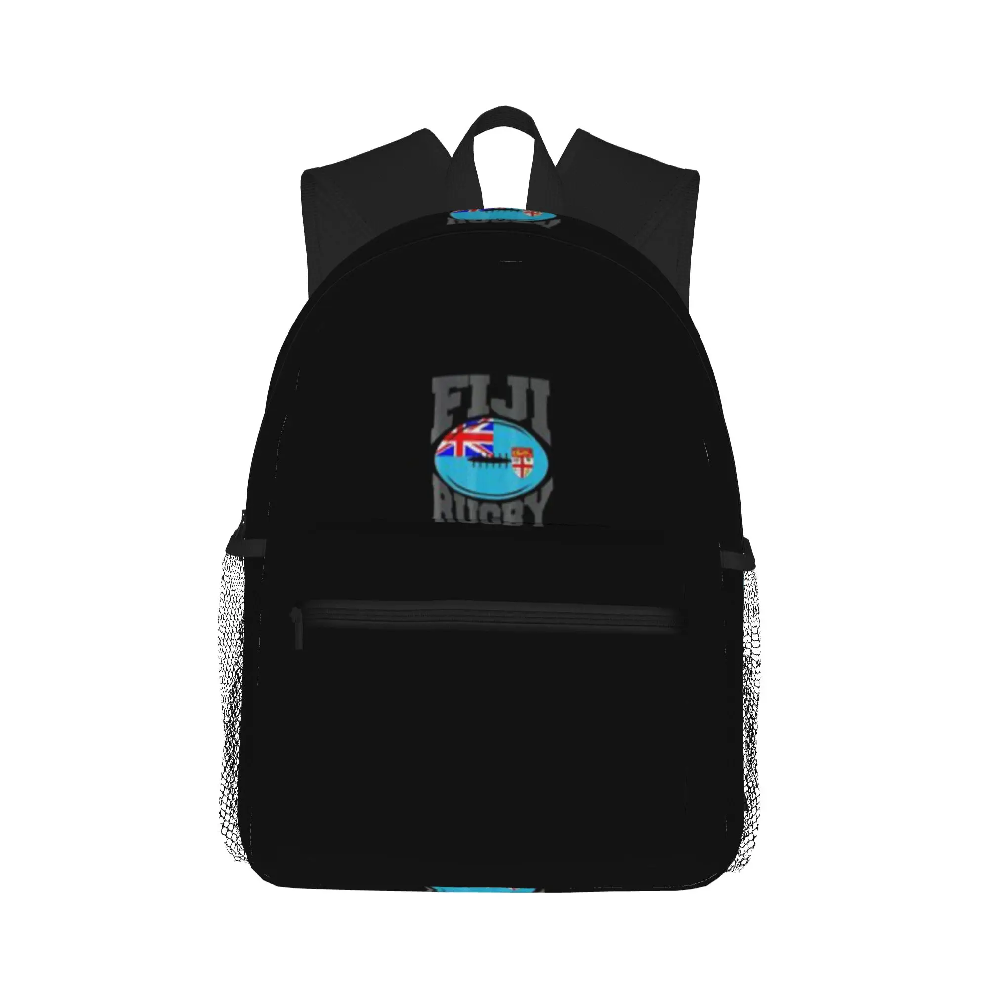 

Fiji Flag Rugby Jersey TPlayer Sports Men Women Gift Casual Backpack for Students and Adults Backpack women