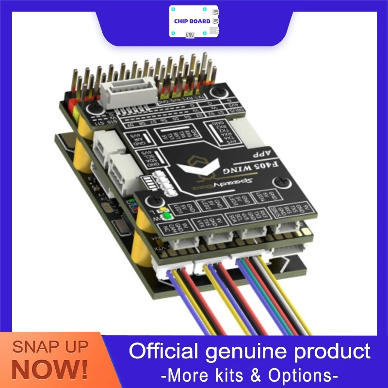 

SpeedyBee F405 WING APP FC, Fixed Wing RC Plane Board, Reliable Flight Control, Compact & Easy to Configure