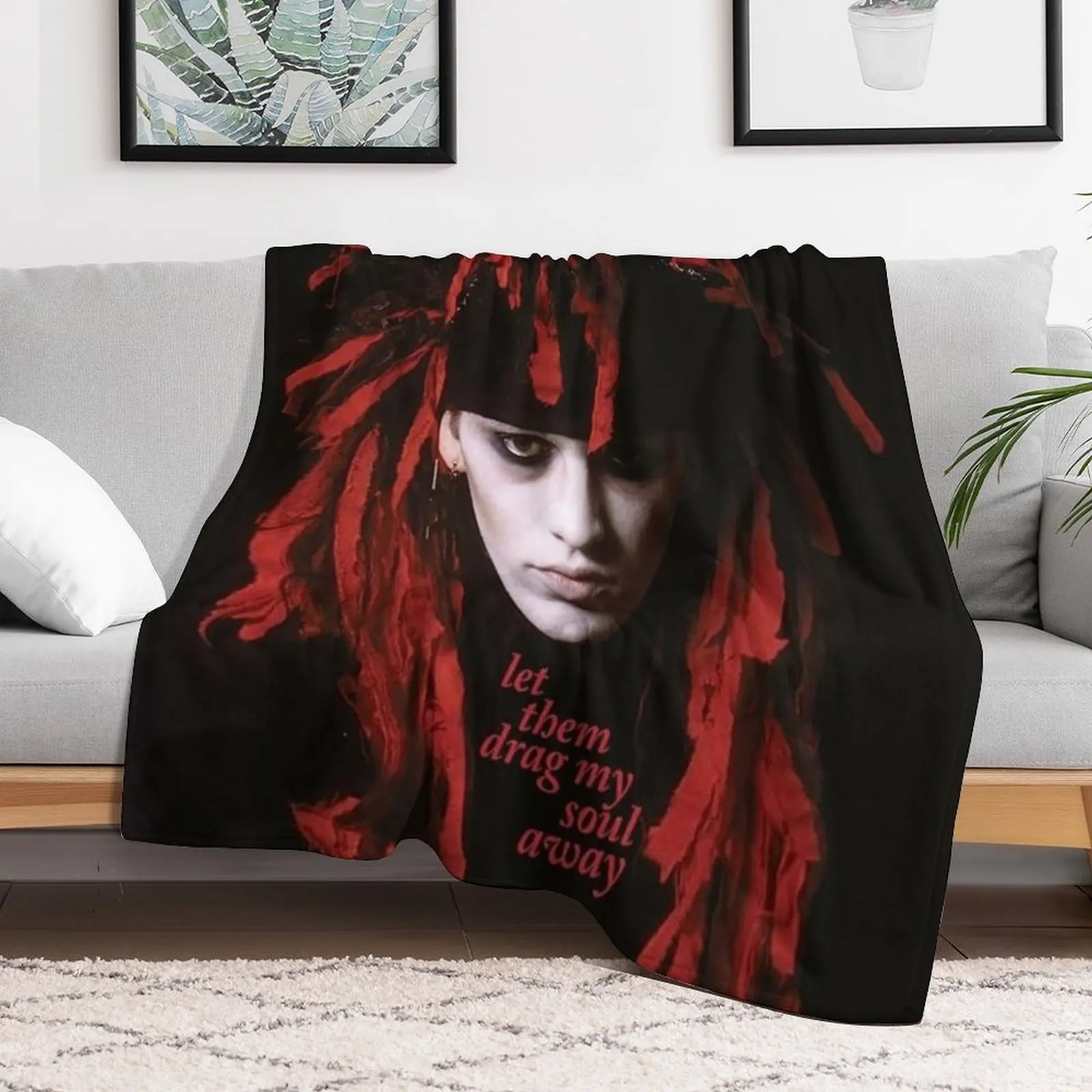 Dead Or Alive Pete Burns Throw Blanket