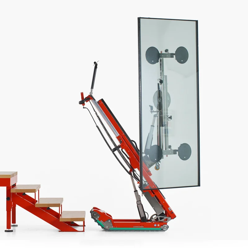 Custom.ZONZINI ربان رفع GL متسلق الدرج إيطاليا SKL-200-VET 200 كجم قدرة النقل تثبيت الألواح الزجاجية