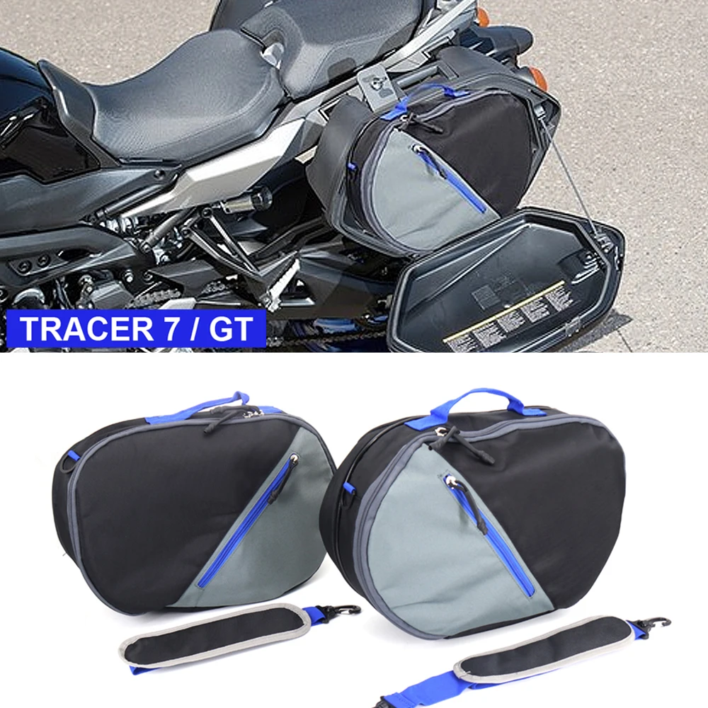 

Motorcycle Saddlebag Luggage Pannier Liner Bags Waterproof For Yamaha Tracer 7 GT Tracer 700 Tracer 2020-2022 Side Inner Bags