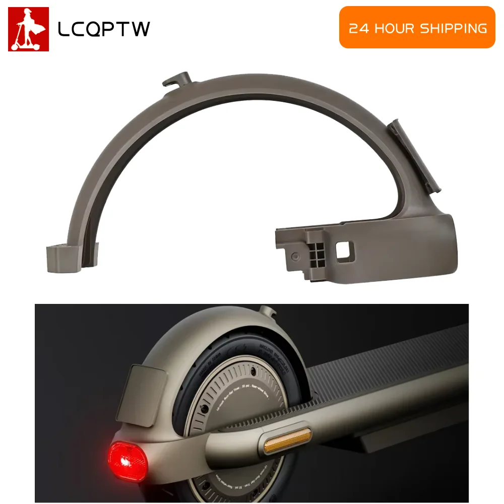 Waterproof Rear Mudguard Cover Assembly Including Support Shell and Hook for Xiaomi 4 Pro Max Electric Scooter Fender Parts