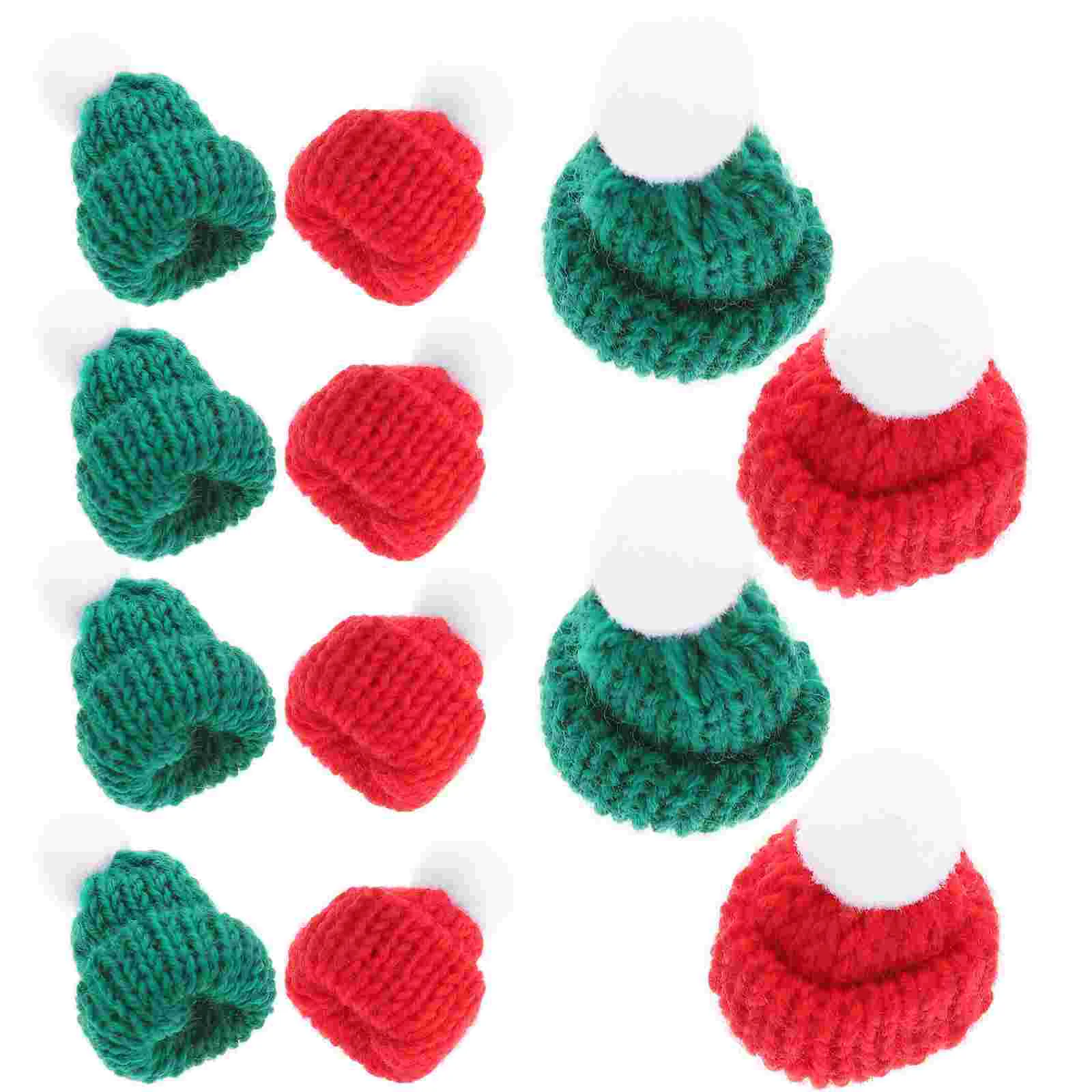 Cute Bonnets Mini Beanie Bottle Cap Decorative Hats Wear Resistant Dollhouse Accessories