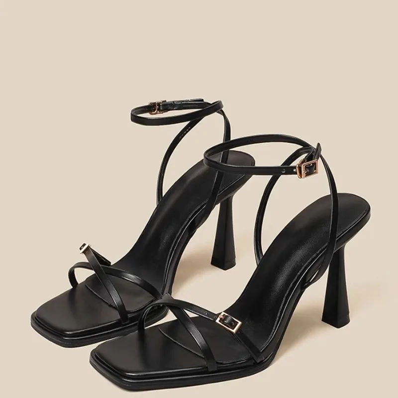 Women's 2026 Summer New Integrated Fashion Design, Niche Roman High Heel Sandals