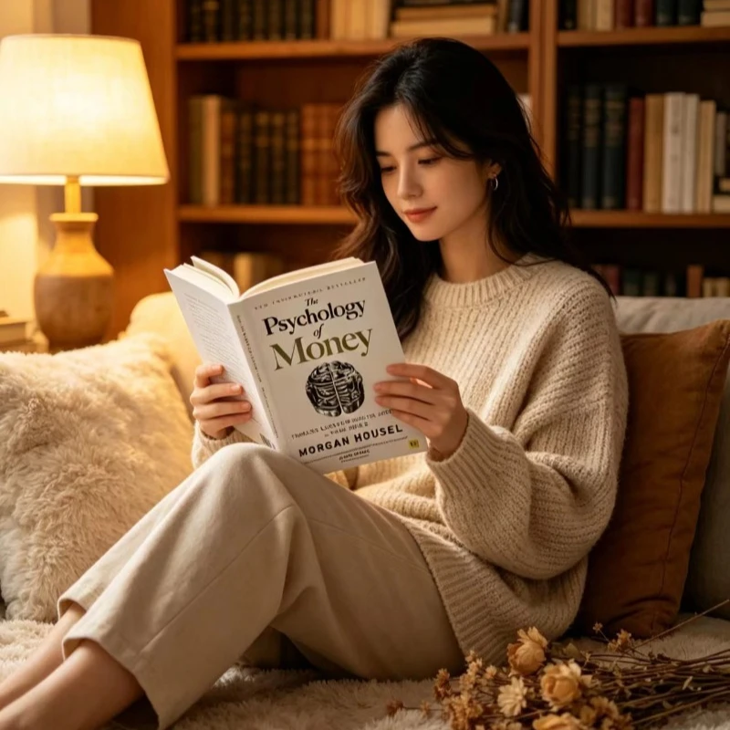 Psychologie de l'argent - Un cours éternel sur la richesse, la cupidité et le bonheur, un best-seller sur la croissance personnelle et les investissements financiers.