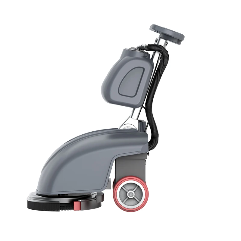YZ-X1 Battery Operated Cordless Electric Commercial Hand Push Floor Scrubber