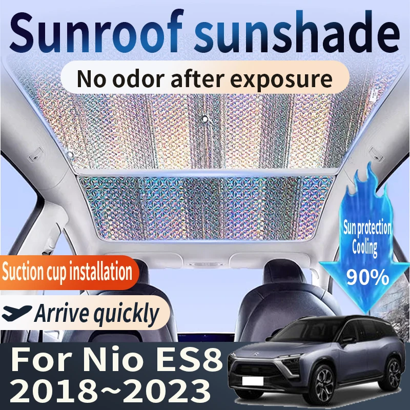 

Auto Part For Nio ES8 2018 2019 2020 2021 2022 2023 MK1 Car Sunroof Sunshade Suitable Heat Insulation Sun Protection Accessories