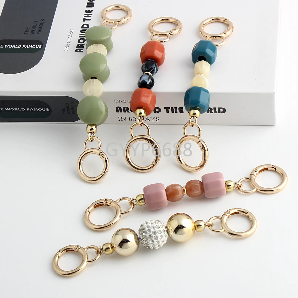 1/5/10PCS 14-17cm Bag Extension Chain Purse Strap For Extender Underarm Handbag Tote Toy Doll Lovely Gifts Car keys Accessories