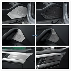 For Volkswagen VW Passat CC Arteon 2018 + Car Styling Door Sound Speaker Dust Proof Cover Seat Under Horn Trim Sticker Interior