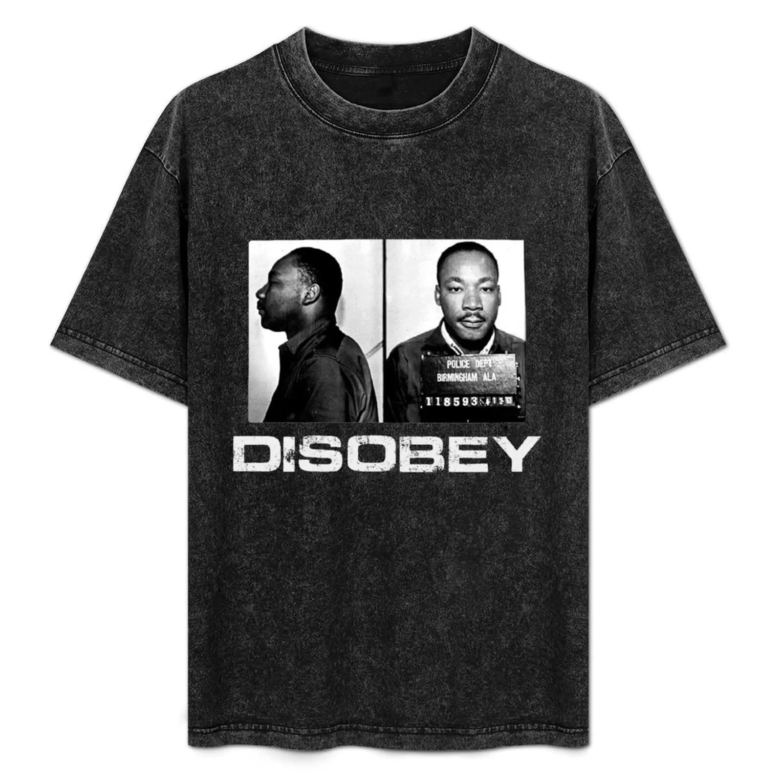 

MLK Mugshot T-Shirt graphic tee shirt Funny t-shirts mens designer clothes